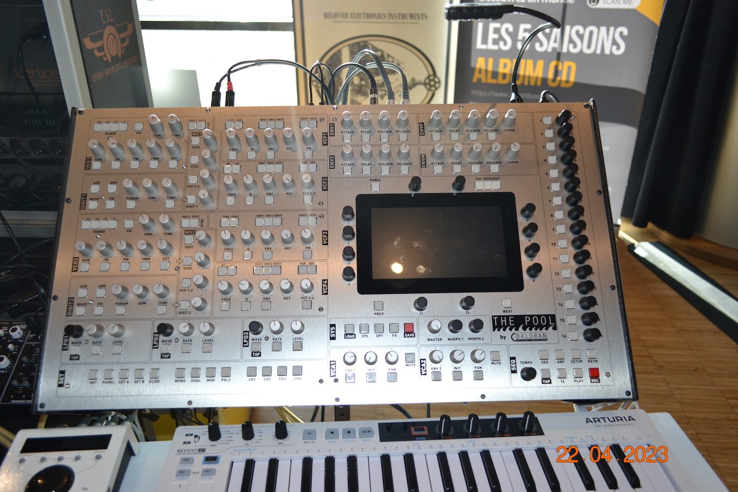 Synth&eacute;tiseur The Pool de Baloran au SynthFest 2023