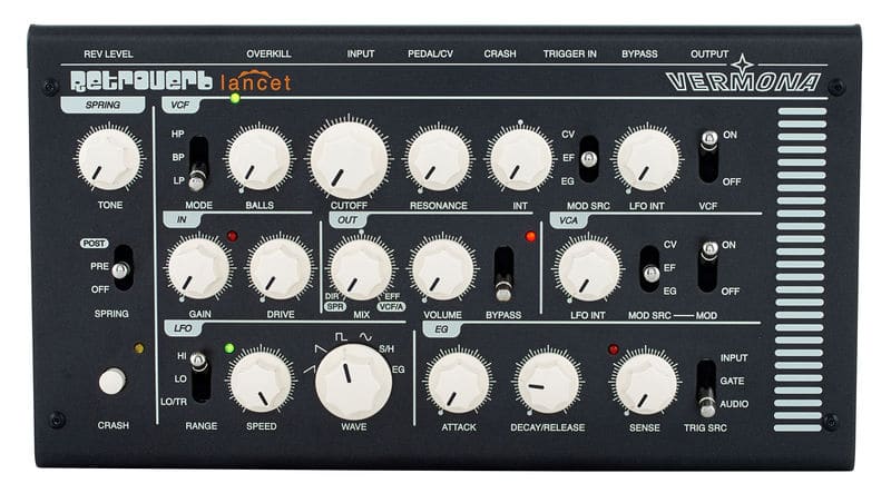 J'apprends le synthétiseur : les effets 9 Vermona Retroverb lancet