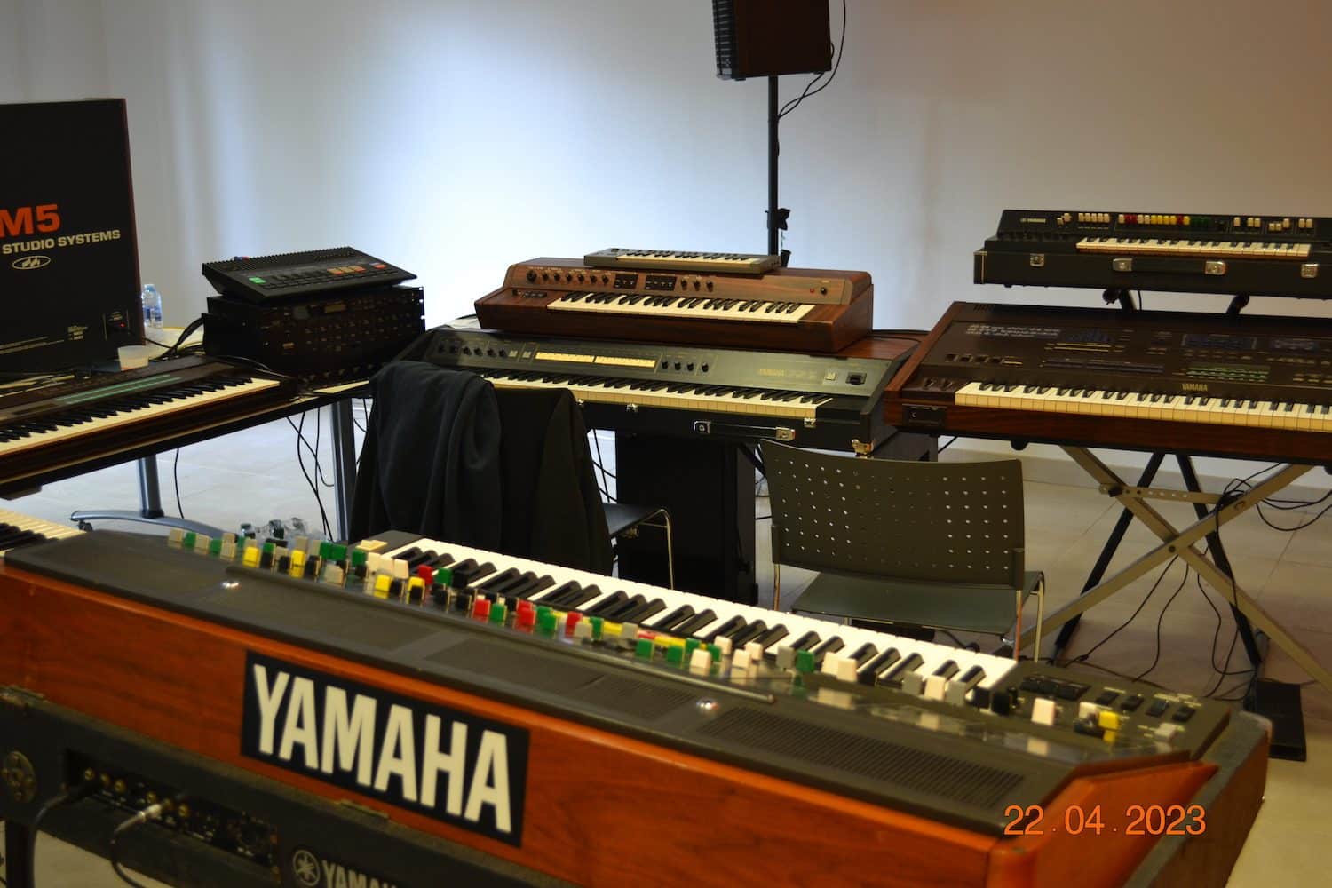 Synth&eacute;tiseurs vintage au SynthFest 2023
