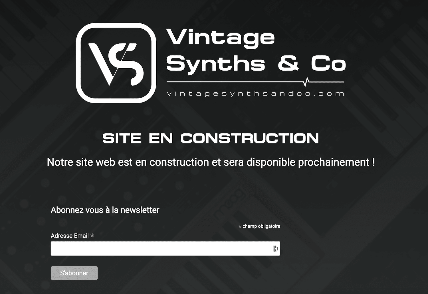Site Vintage Synths & Co - Manfred Weber