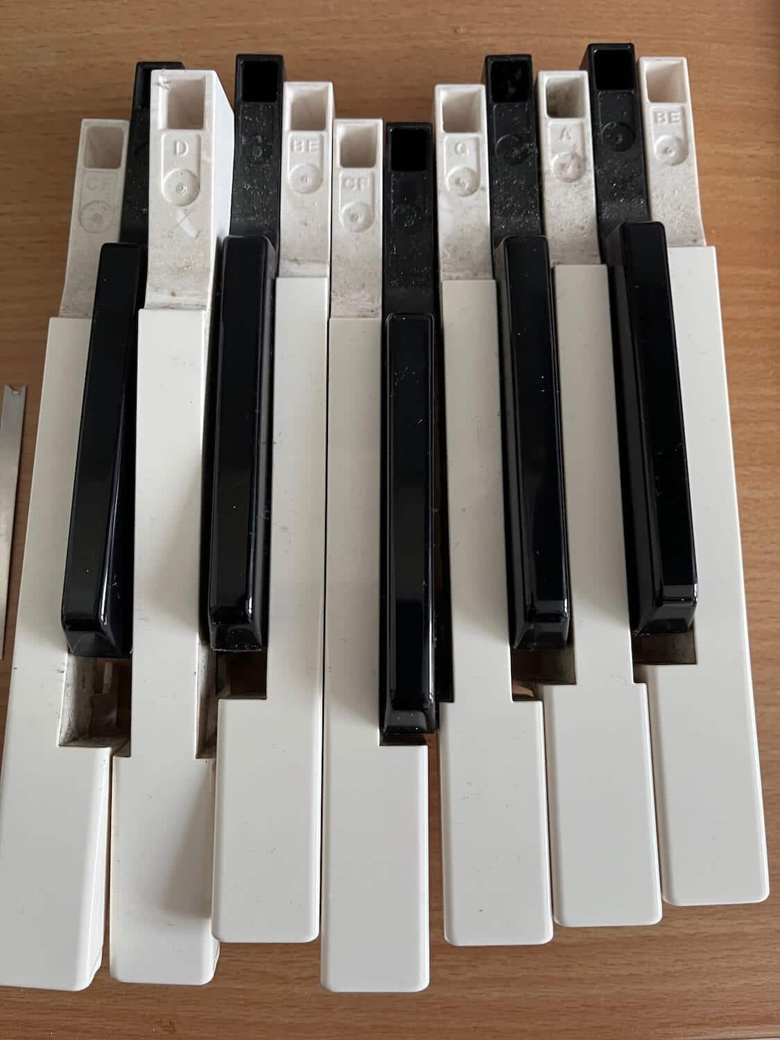 Découverte du Yamaha DX7 IID 18 yamaha DX7 IID octave
