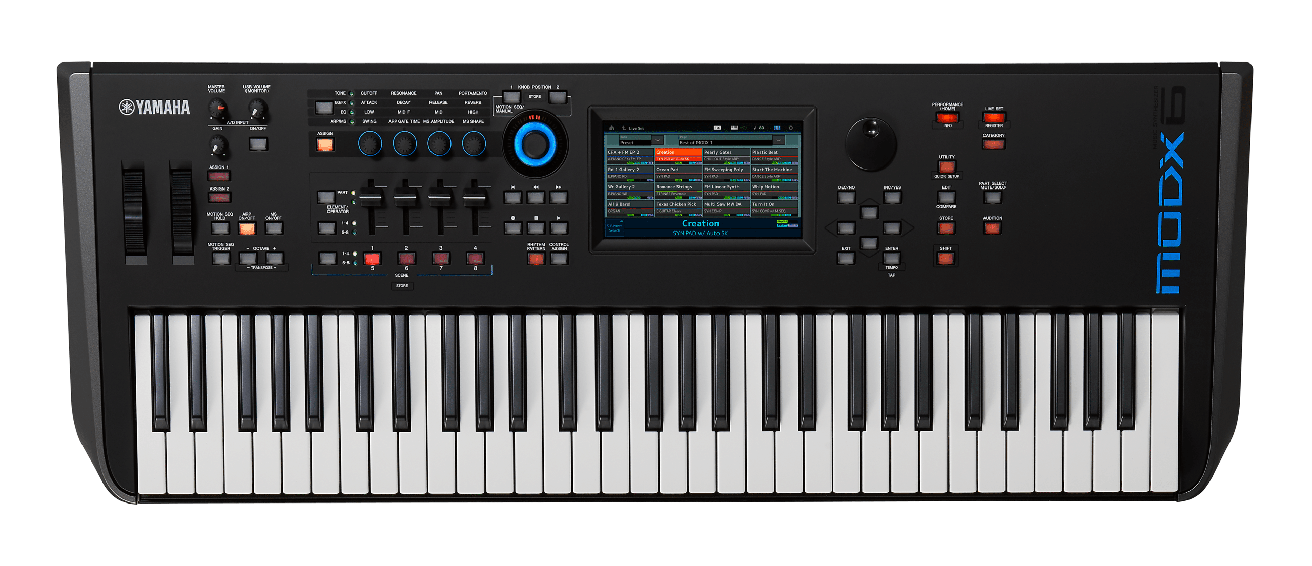 Découverte du Yamaha DX7 IID 24 yamaha modX6